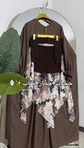 Pack Of 4 Abaya 3 Piece