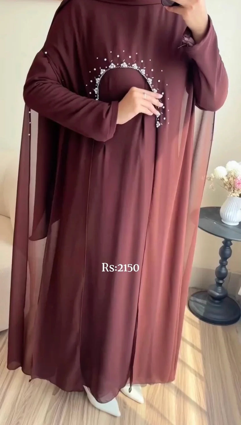 Women Pack Of 2 Abaya