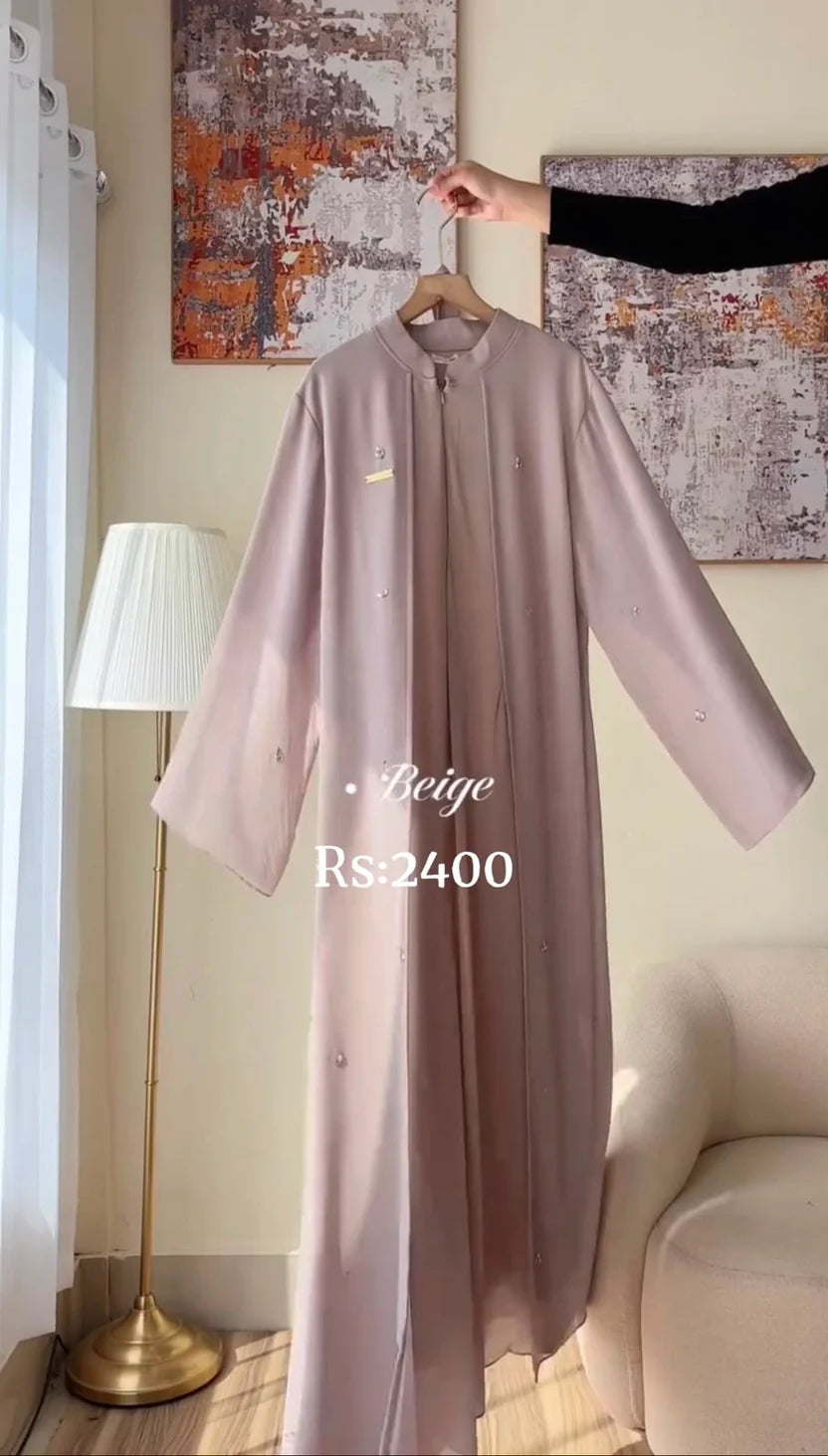 Pack Of 4 Abaya With Scarf