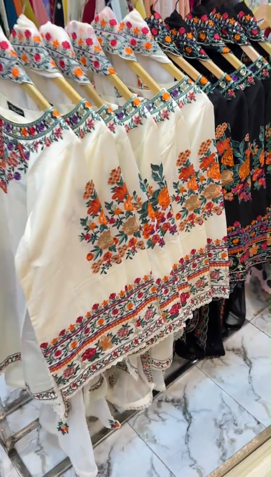 Traditional Embroidered 3 Piece Dress